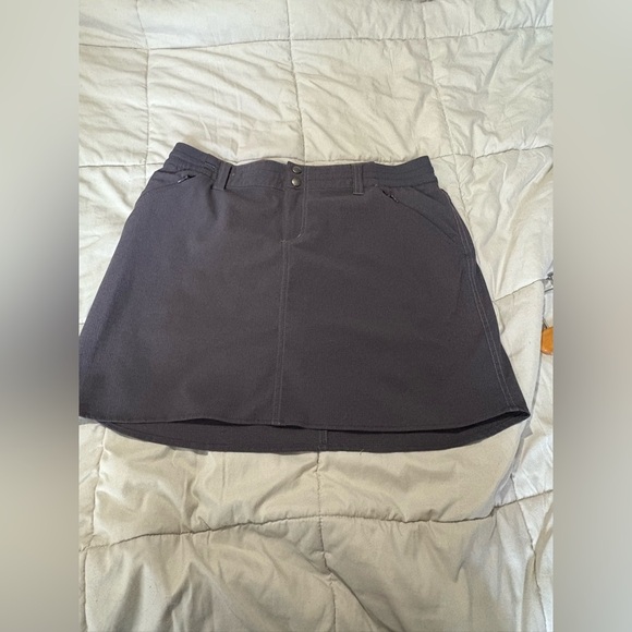 KUHL women’s Strattus skort size 8 grey mid length - Picture 2 of 10